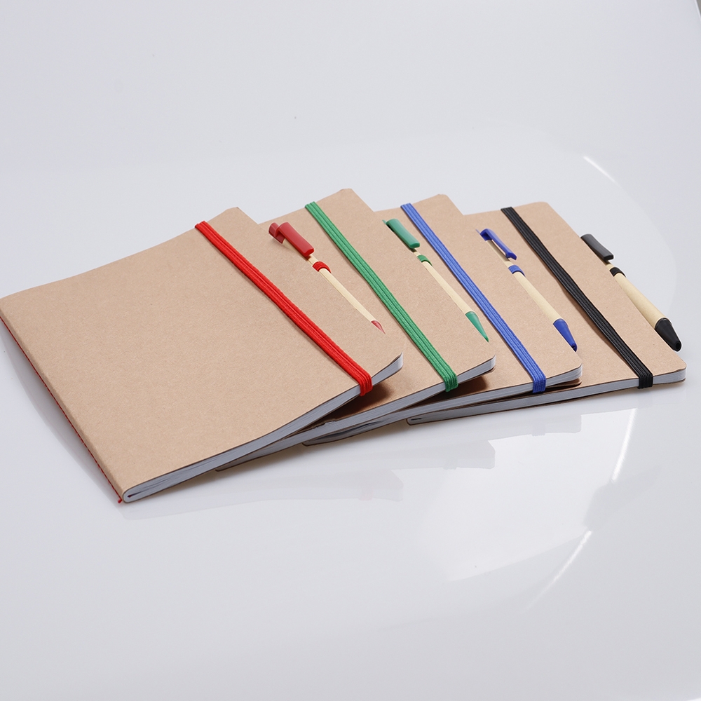 Bloco de Anotações Ecológico com Caneta Personalizado - Imagem 2