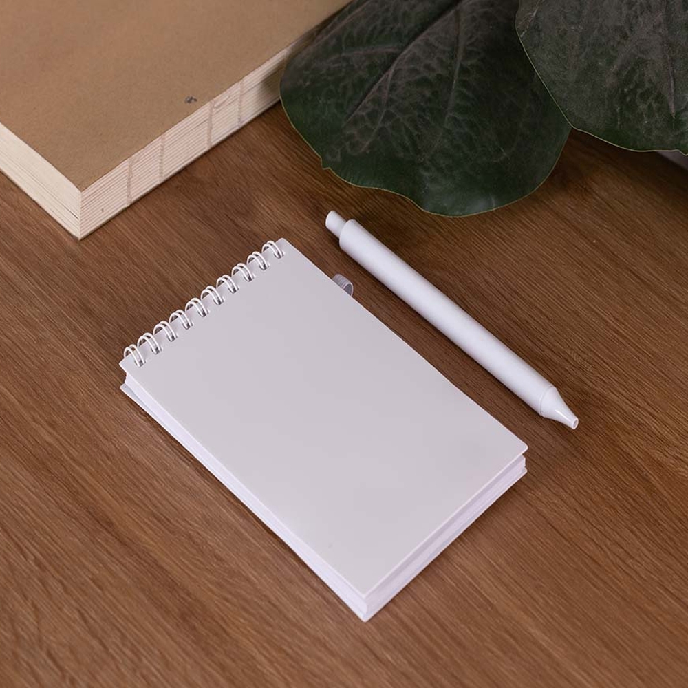 Bloco de anotações Antibacteriano com Caneta Personalizado - Imagem 2